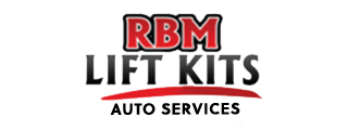 RBM Lift Kits Tires and Auto Services  Logo